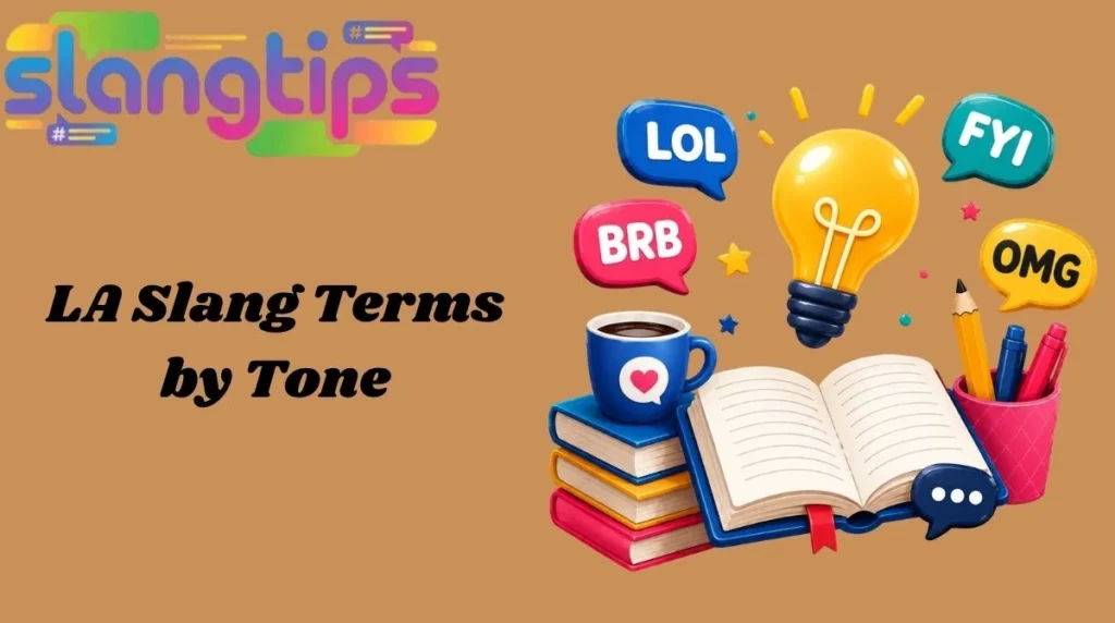 LA Slang Terms by Tone