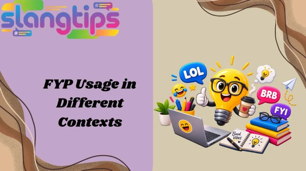 FYP Usage in Different Contexts