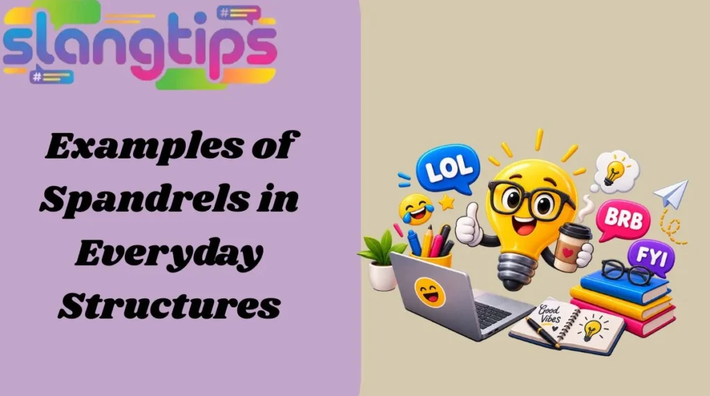 Examples of Spandrels in Everyday Structures