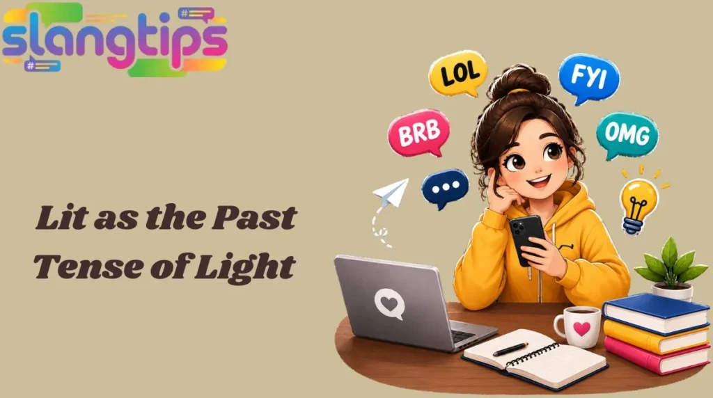 Lit as the Past Tense of Light
