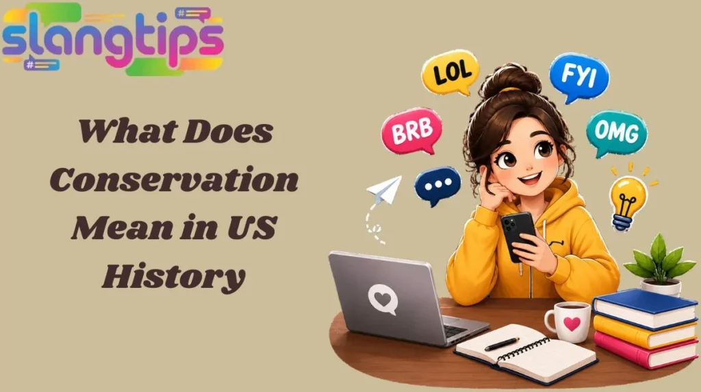 What Does Conservation Mean in US History