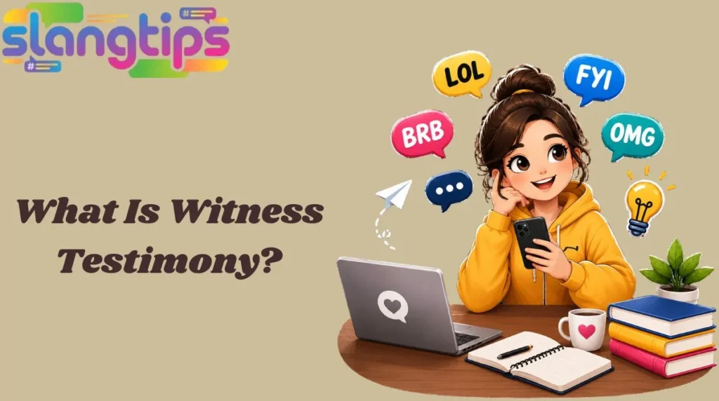 What Is Witness Testimony?