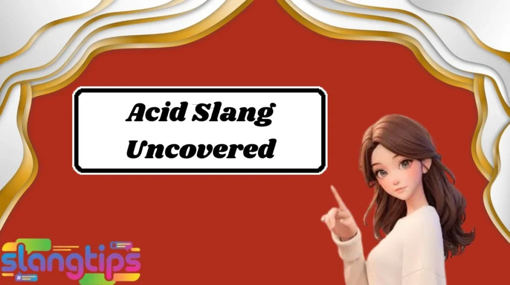 Acid Slang Uncovered