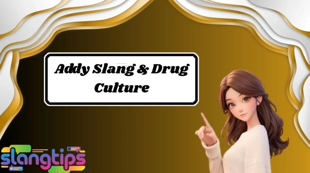 Addy Slang & Drug Culture
