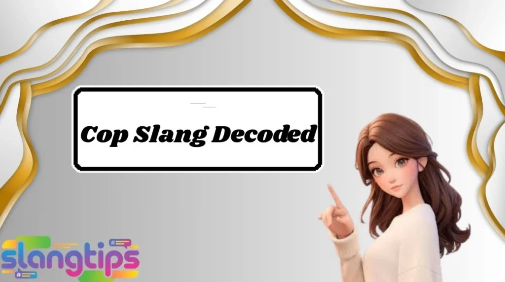 Cop Slang Decoded