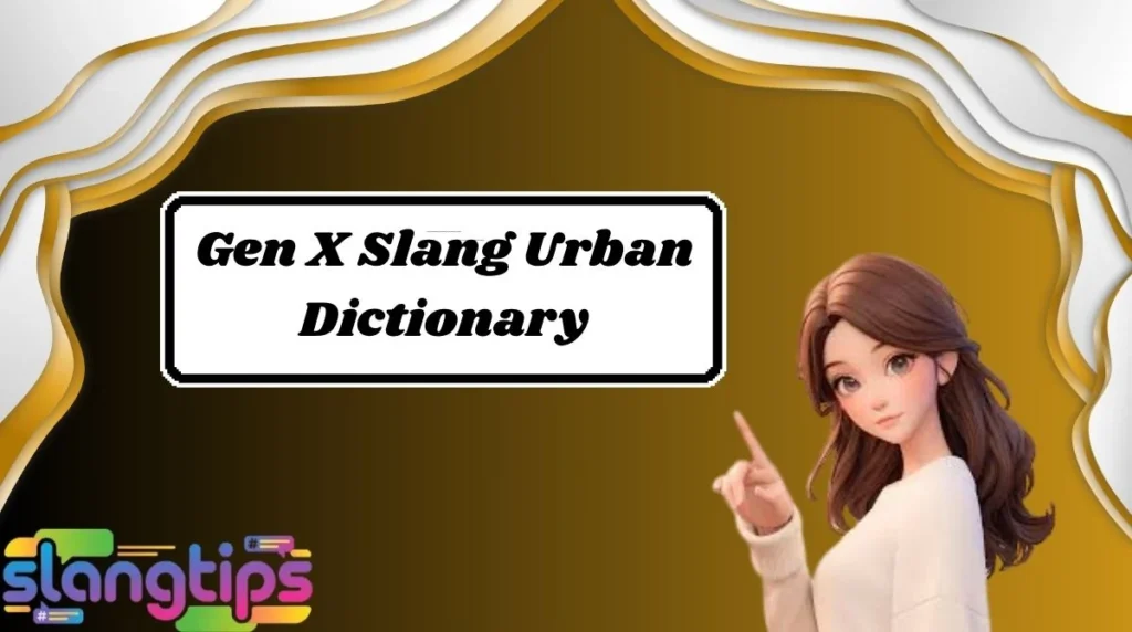 Gen X Slang Urban Dictionary