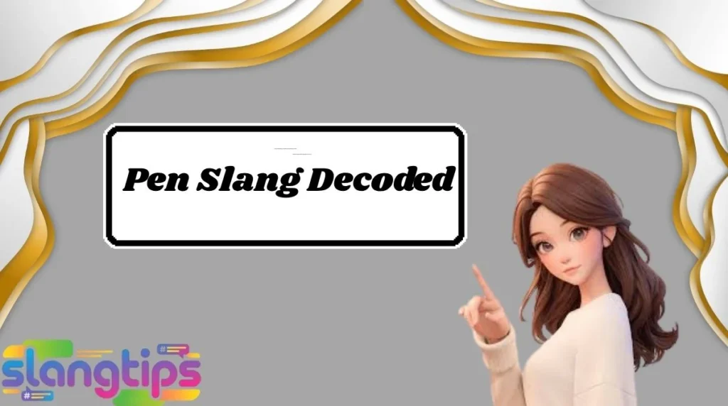 Pen Slang Decoded