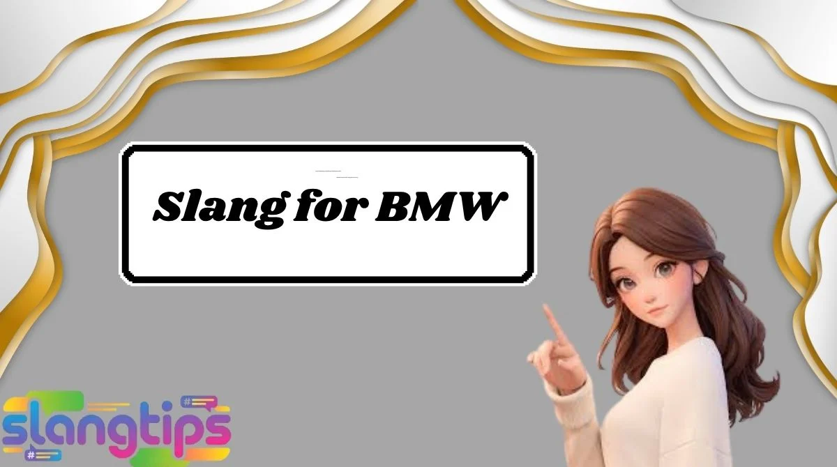 Slang for BMW