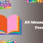 SN Meaning in Text