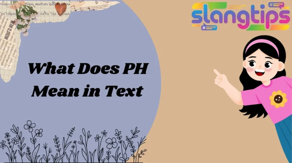 What Does PH Mean in Text