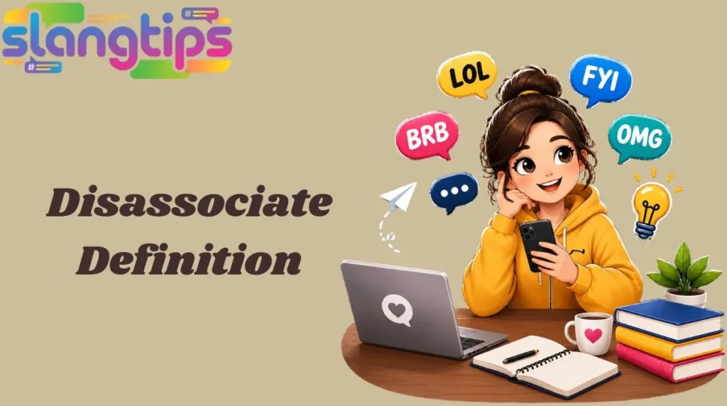 Disassociate Definition