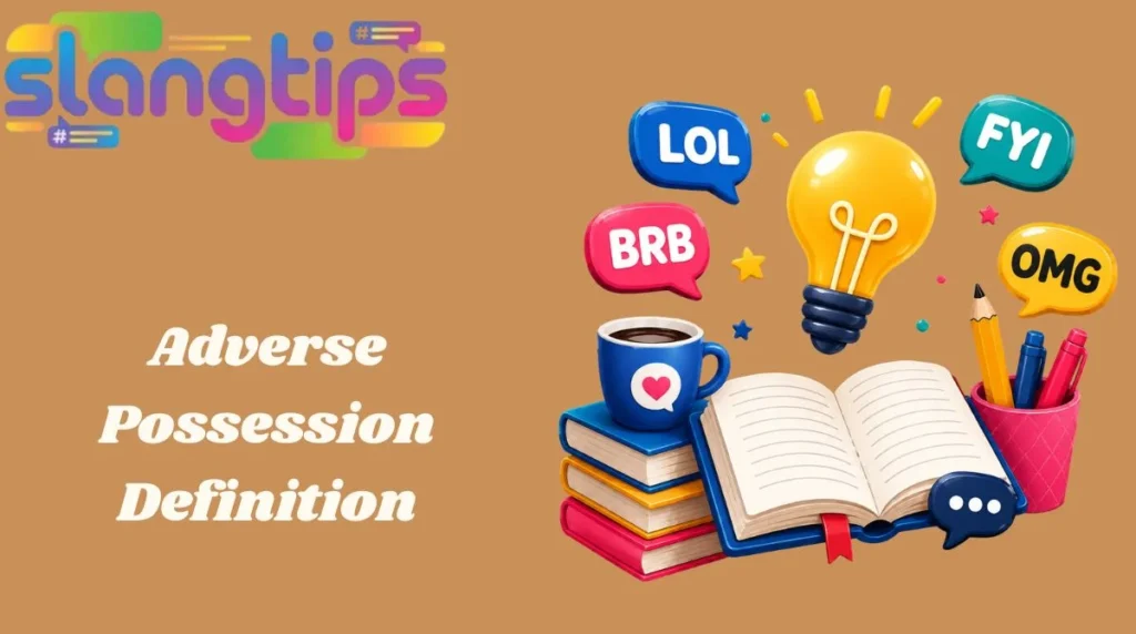 Adverse Possession Definition