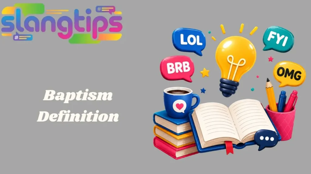 Baptism Definition