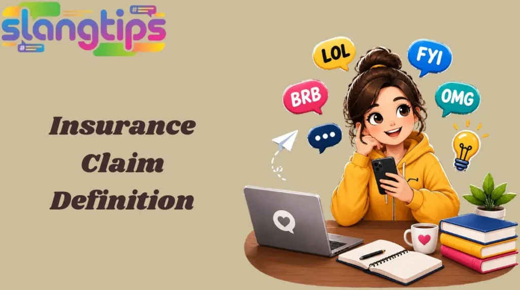 Insurance Claim Definition