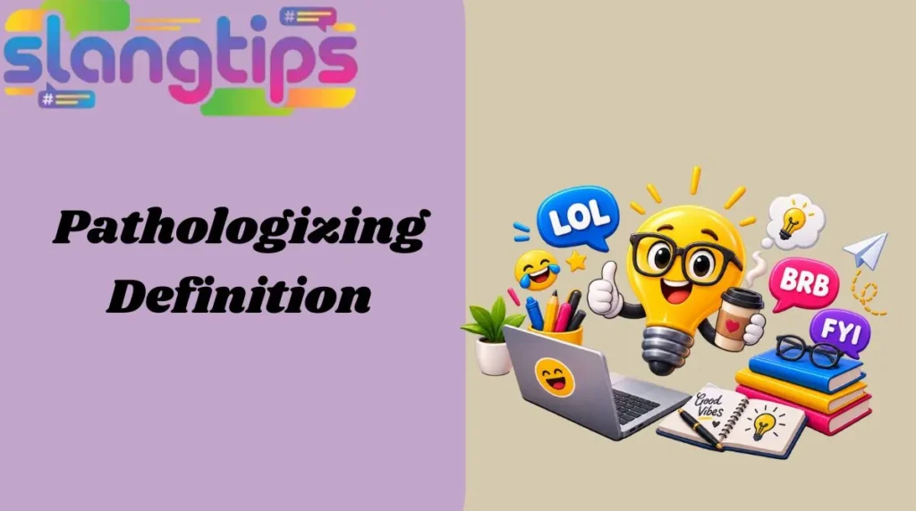 Pathologizing Definition