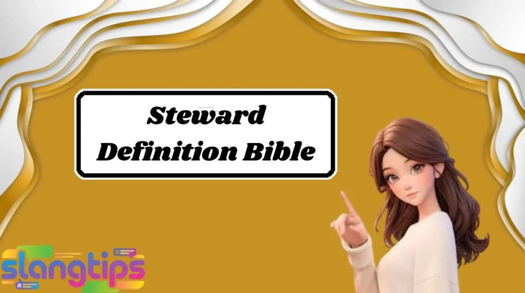 Steward Definition Bible